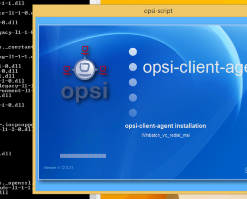 OPSI Client auf dem PC installieren