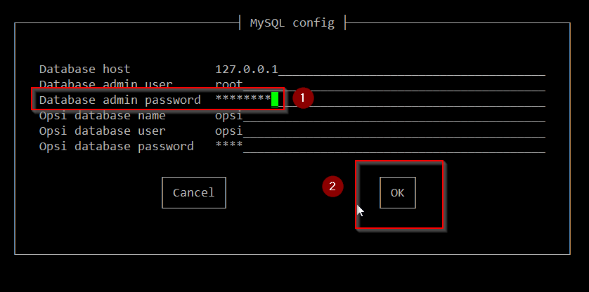 opsi mysqld config