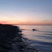 Sonnenuntergang an der Ostsee